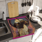 Indigenous Goddess Gang - Huntress - Art Nouveau Tea & Kitchen Towel