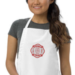 Iowa Tribe Fire Department - Embroidered Apron