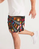 Sacred Baskets - Indigenous Street-wear  Men's Jogger Shorts
