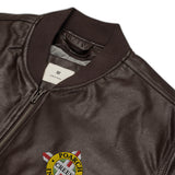 Poarch Band of Creek Indians - Leather Bomber Jacket