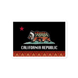 California Native American Flag Bumper Sticker