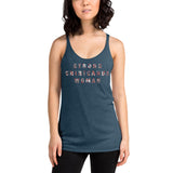 Strong Chiricahua Woman - Women's Racerback Tank