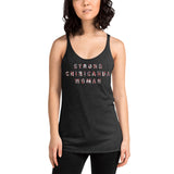 Strong Chiricahua Woman - Women's Racerback Tank