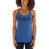 Latina - Resilient - Powerful - Proud - Women's Racerback Tank