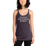 SACRED Indigenous Woman - Women's Racerback Tank