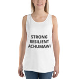 Strong Resilient Achumawi Unisex Tank Top