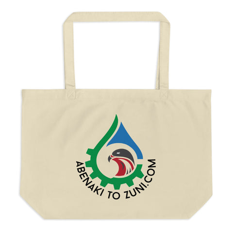 Large Logo Abenaki to Zuni - organic tote bag