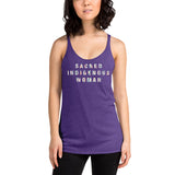 SACRED Indigenous Woman - Women's Racerback Tank