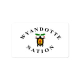 Wyandotte Tribe Flag - Bubble-free stickers