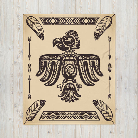 Pacific Northwest Custom Art Throw Blanket