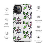 Sata Blueberries - Tough iPhone case