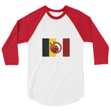 American Indian Movement - AIM - 3/4 Sleeve Raglan Shirt