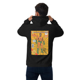 Kananesgi Man Super Hero - Unisex Eco Raglan Hoodie