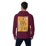 Kananesgi Man Super Hero - Unisex Eco Raglan Hoodie