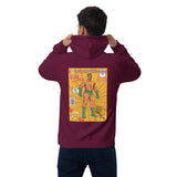 Kananesgi Man Super Hero - Unisex Eco Raglan Hoodie