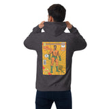 Kananesgi Man Super Hero - Unisex Eco Raglan Hoodie