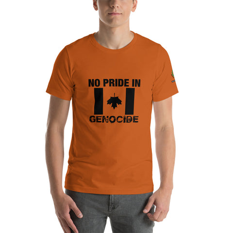 No Pride in Genocide - FUNDRAISER - Short-Sleeve Unisex T-Shirt