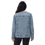 Delaware Lenape Tribe Seal - Denim Sherpa Jacket