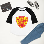 Frybread Power - Youth Baseball Shirt